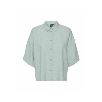 Bild av Vero Moda Vmlin Blus, Storlek: Large, Gray mist