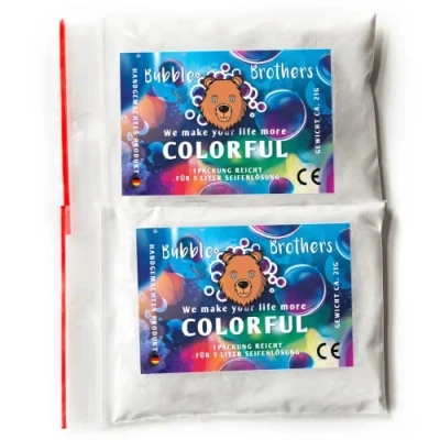 Bild av Bubble Brothers Tvål bubbla vätska Såpbubblo 2 x 5 liter 10 Stort Soap Bubbles Giant