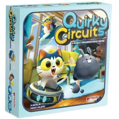Bild av Plaid Hat Games Quirky Circuits: Penny and Gizmo’s Snow Day Board Game Ages 7+ Years 2 to 4 Players English Version