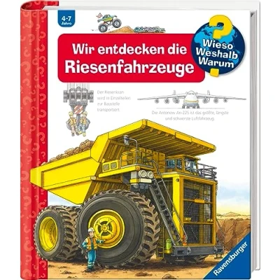 Bild av Wieso? Weshalb? Warum?, Band 6: Wir entdecken die Riesenfahrzeuge