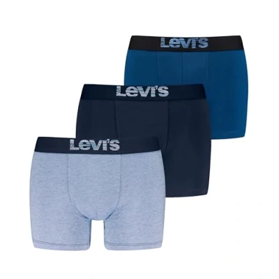 Bild av Levi&#039;s MEN Optical Illusion Brief 3 PACK Underkläder, Storlek: XXL, Blue combo