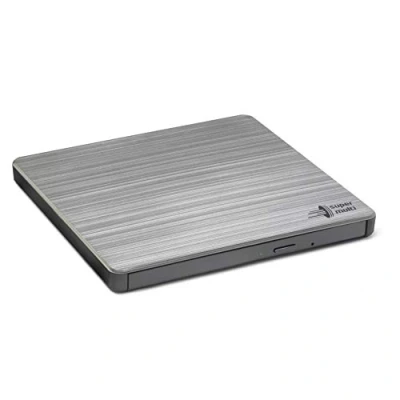 Bild av Hitachi LG GP60 External DVD Drive, Slim Portable Burner/Writer/Player for Laptop, Windows and Mac OS Compatible, USB 2.0, 8x Read/Write Speed Silver