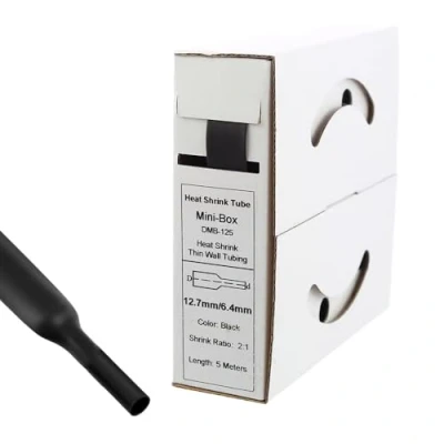 Bild av Offgridtec 5 m krympslang 12,7 mm &gt; 6,4 svart