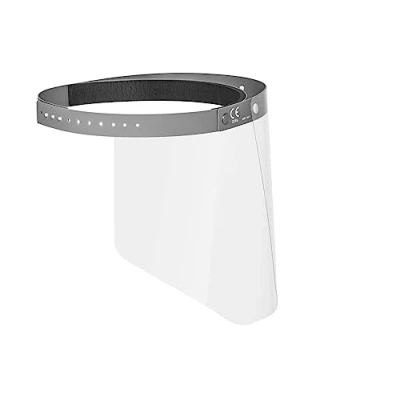 Bild av Durable skyddsvisir som skyddar ansiktet mot stänk och droppar, CE godkänt, justerbart pannband, uppfällbar