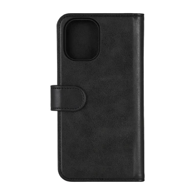 Bild av Essentials iPhone 16 Plus PU wallet, detach, recycled, 3 cards Black