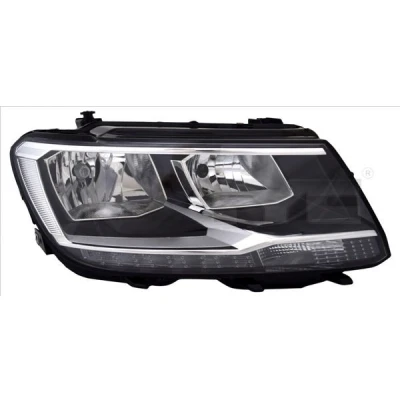 Bild av TYC 20 9998 16 2 Phares gauche H7/H7, LED avec feu de circulation diurne moteur électrique,