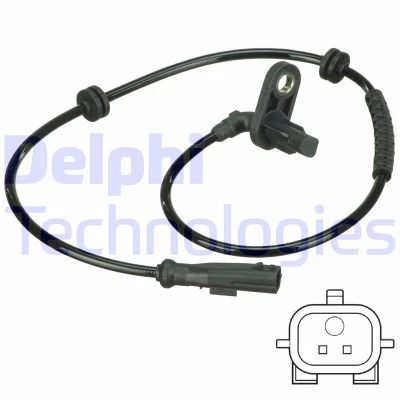 Bild av ABS givare DELPHI SS20600