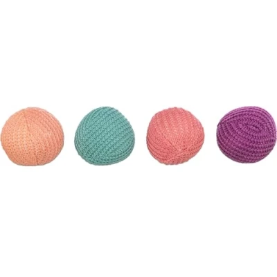 Bild av Trixie Set of Knitted Balls ø 4.5cm assorted colours