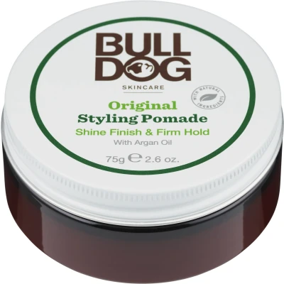 Bild av BULLDOG SKINCARE Original hårstyling Pomad för män glänsande finish och fast grepp 75 g