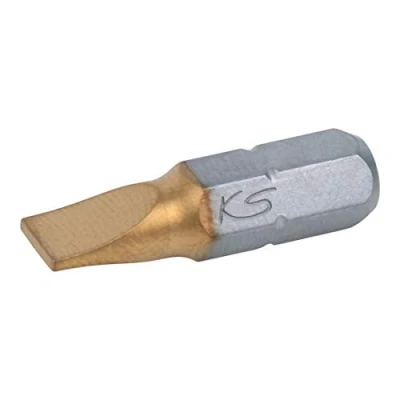 Bild av KS Tools 911.2620 1/4&quot; TiN bit slits, 25mm, 4mm