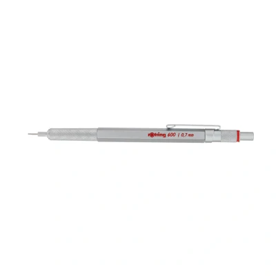 Bild av rOtring 600 Silver PLC 0.7mm