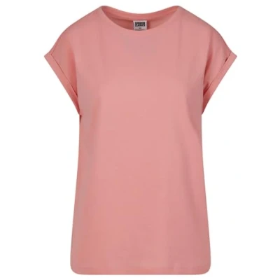 Bild av Urban Classics Extended Shoulder Tshirt bas, Storlek: Medium, Lemonadepink