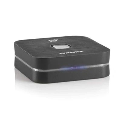 Bild av Bluetooth Ljudmottagare Marmitek BoomBoom 80 NFC till 3,5 mm Jack A2DP Stereo Standby Funktion Avbryt Knapp Strömma Musik Trådlöst ditt Stereosystem via