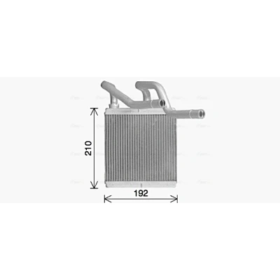 Bild av Värmeväxlare AVA QUALITY COOLING DN6466