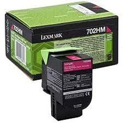 Bild av Lexmark 70C2HM0 / 702HM Magenta Return Program Toner Tonerkassett