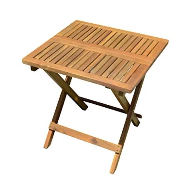 Bild av Spetebo Eucalyptus trädgårdsbord 50 x cm träfällbart bistrobord öl