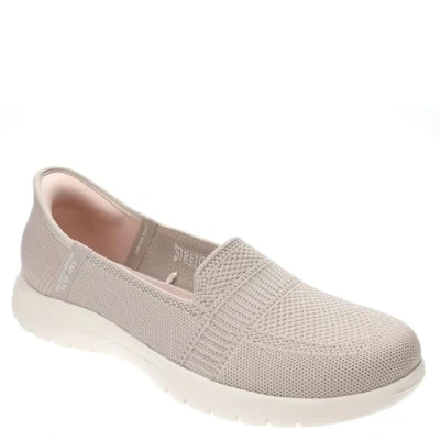 Bild av Skechers Dam ON The GO Flex Camellia sneakers, Taupe, 6.5 UK, Mullvadsbrunt, 39.5 EU