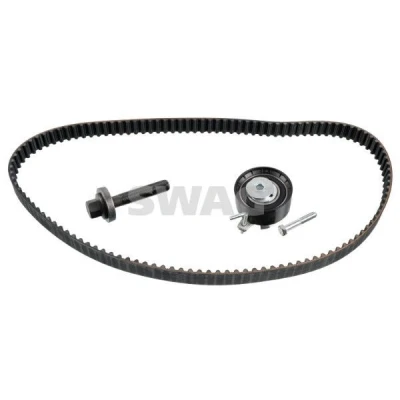 Bild av SWAG 50 92 9958 Kit de distribution 117 avec vis/boulons une denture arrondie Galet tendeur compris FORD: Focus 2, C Max, FIESTA 6, VOLVO: C30
