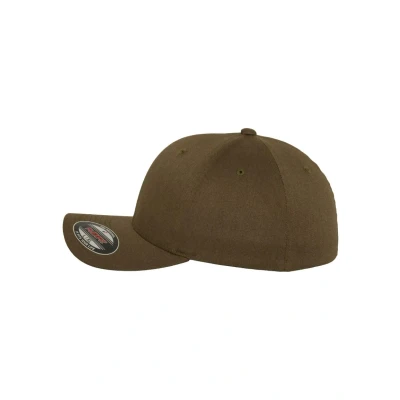 Bild av Flexfit Wooly Combed Keps, Storlek: One Size, Olive