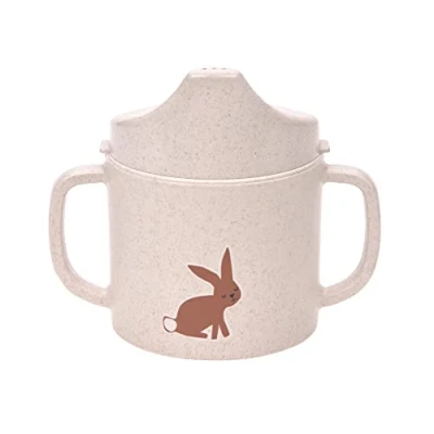 Bild av Ledig drickkopp för barn med handtag och avtagbart lock 150 ml/Sippy Cup Little Forest Rabbit