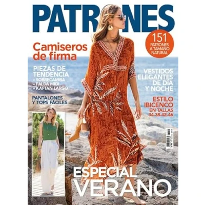 Bild av Revista Patrones #458 Especial verano: Camiseros de firma, Estilo Ibicenco