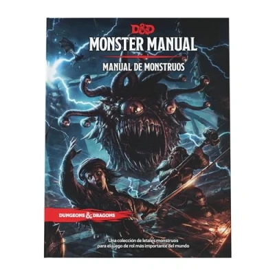 Bild av Monster Manual: Manual de Monstruos Dungeons &amp; Dragons (reglamento básico del juego rol D&amp;D): Reglamento juego/ Core Rulebooks