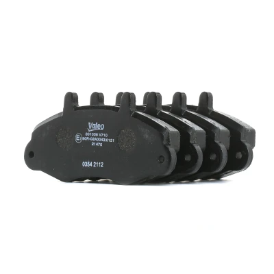 Bild av VALEO 301036 Jeu de plaquettes frein FIRST Essieu avant contact signal d&#039;usure exclu sans tôle anti bruit