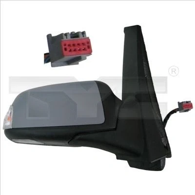 Bild av Rétroviseur extérieur Tyc 310 0256 gauche avec couche d&#039;apprêt pour ajustage électrique des rétroviseurs, convexe, chauffant FORD: C Max