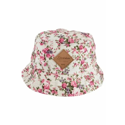 Bild av Blackskies Floraler Bucket Hatt, Storlek: One Size, Weiß