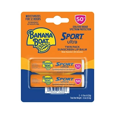 Bild av Banana Boat Protetor solsport ultra laabial, FPS 50, pacote duplo