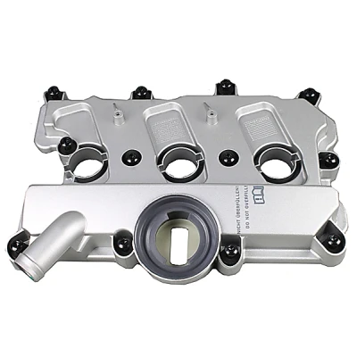 Bild av METZGER 2389143 Cache Culbuteur gauche avec joint d&#039;étanchéite vis/boulons AUDI: A6 C7 Berline, Q5, C6 Avant, VOLKSWAGEN: Touareg II