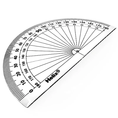 Bild av Helix 10 cm, 180 grader genomskinlig vinkelkniv