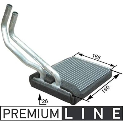 Bild av MAHLE ORIGINAL AH 177 000P Radiateur De Chauffage