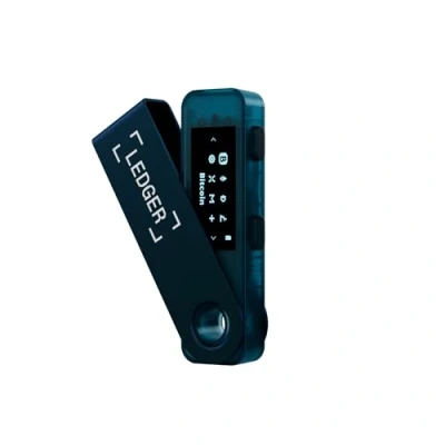 Bild av Hårdvaruplånboken för kryptotillgångar Ledger Nano S Plus (Safirblå)