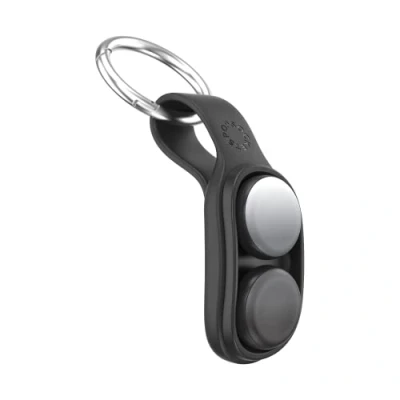 Bild av PopSockets: PopPuck, Trickmagnet och Fidget Toy med Två Magnetiska Puckar Ingår, Black Flip