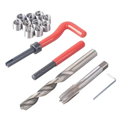 Bild av DAYUAN Gängreparationssats M 12 x 1,50 mm helicoil återställande tråd reparationsverktyg trådinsats kit kompatibel handverktygssats för automatisk reparation