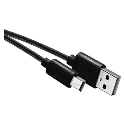 Bild av EMOS USB kabel 2.0, A till mini B kontakt, 2 A, meter laddkabel, för PS3, PS2 styrenhet