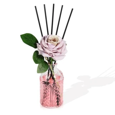 Bild av Rumsdoft doftpinnar 200 ml Miss Coco, med 5 stavar, Home doft reed diffuser luftrenare för sovrum kontor badrum hylla dekor