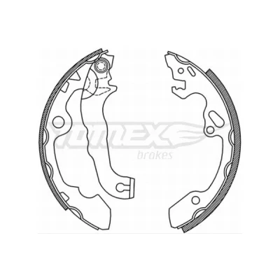 Bild av Bromsbackar sats TOMEX Brakes TX 20 92
