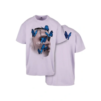 Bild av Upscale by Mister Tee LE Papillon Oversize Tshirt med print, Storlek: XS, Lilac