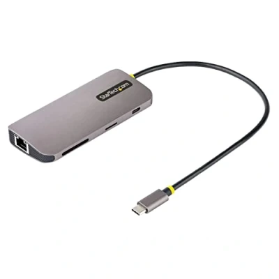 Bild av StarTech.com USB C Multiport Adapter 4K 60Hz HDMI Video 3 Port 5Gbps A 3.2 Hub 100W