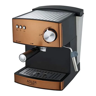 Bild av Machine expresso 15 barres ADLER AD 4404 850 W Infusion à pression Noir Café moulu