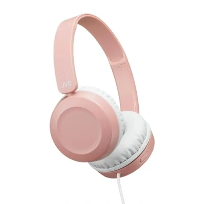 Bild av JVC HA S31M Headset &amp; Pink och mikrofoner (tråd, pannband, binaural, Supraear, 10 26000 Hz, rosa)
