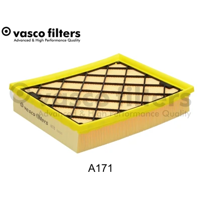 Bild av DAVID VASCO A171 Filtre à air 50 199 247 rectangulaire Cartouche filtrante avec grille intégrée FORD: Mondeo 5 Kombi, S Max Mk2,