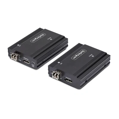 Bild av StarTech.com DisplayPort KVM Console extender Over Fiber Optic 4K 60Hz video/audio/USB TAA Compliant