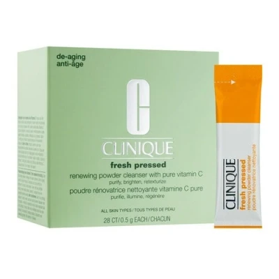Bild av Clinique Fresh Pressed Renewing Powder Cleanser Hudtyp 1/2/3/4 28 x 5 g