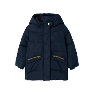 Bild av NAME IT Flickans Nmfmemo Jacka Lång Tb Quiltad, Mörk safir, 98 cm