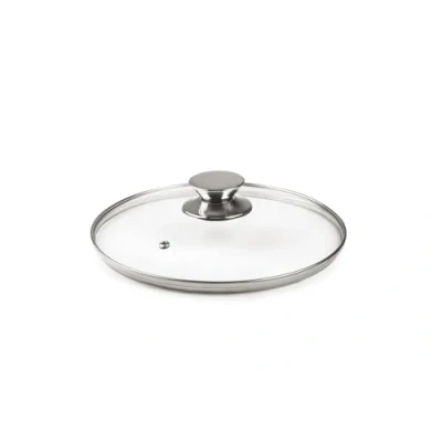 Bild av IBILI 971620 Glaslock med knopp i rostfritt stål, 20 cm