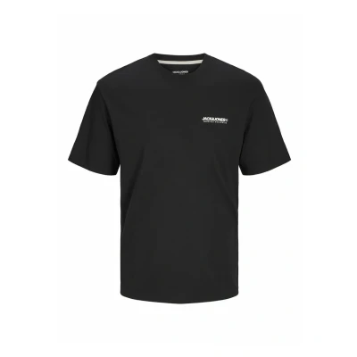 Bild av JACK&amp;JONES JJELEGACY Tee SS O Neck NOOS, Svart/detalj: månstrån, S