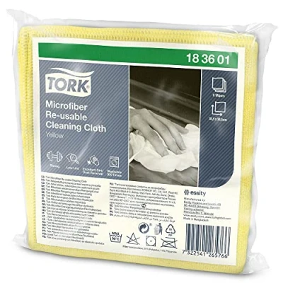 Bild av Tork Rengöringsduk mikrofiber gul 6/fp